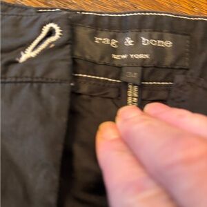 Rag & Bone Black Classic Pants